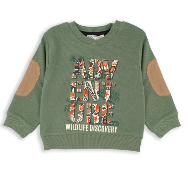 242410-SUDADERA-NINO-VERDE-KAKI-AVENTURE-BABYBOL-VALERYKIDS-MODA-INFANTIL-PALENCIA