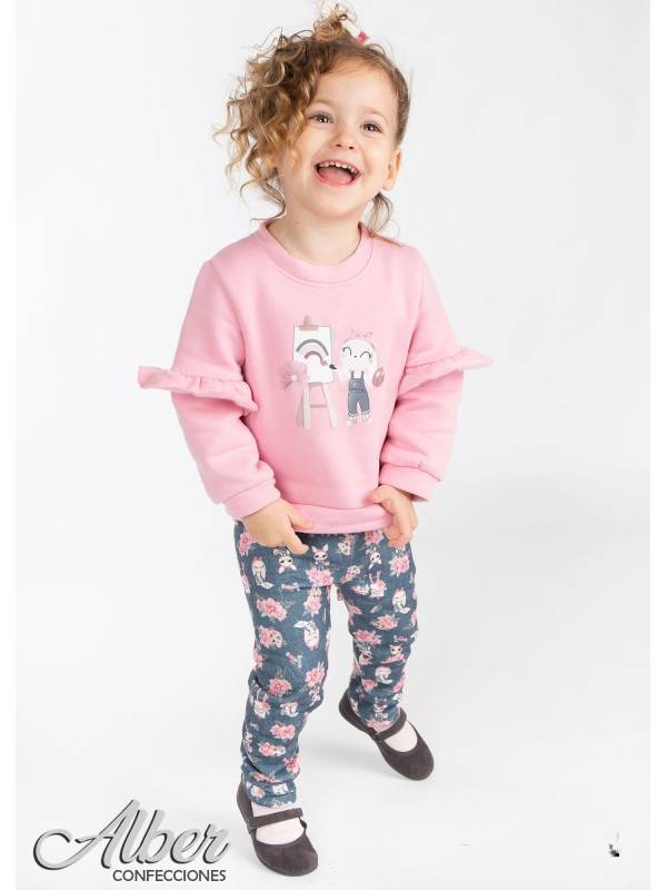 5202-CONJUNTO-NIÑA-SUDADERA-LEGGING-CONEJITA-ROSA-ALBER-CONFECCIONES-VALERYKIDS-MODA-INFANTIL-PALENCIA